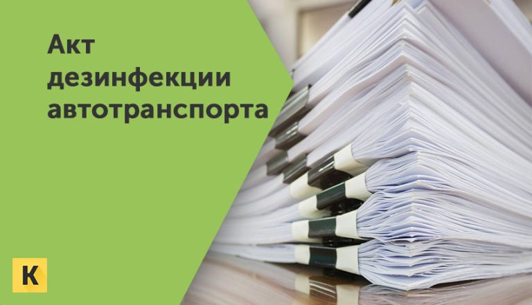 Акт дезинфекции автотранспорта образцы бланки Word